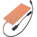 12V 100W Silicone Heating Pad Mat Quick Heater with Detachable Power Cable for Food Delivery Bag 5.98X11.97 Inches