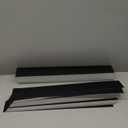 Estunet 1000 Pcs Black Blueprint Binding Strips Blank Binding Strips for Blueprint Construction Paper Poster Plans Drawings Arts (3" X 24")