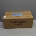 CZUMJJ Crystal Coupe Champagne and Cocktail Glasses Daiquiri Manhattan Glasses Set of 11 Martini Drinking Set for Parties, Bars and Gifts, 7 oz