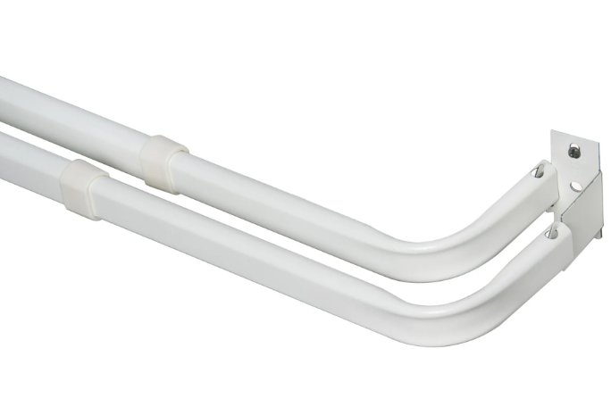 Curtains Rod 3 Pack 28"-48" 1 Pack 48"-86"