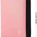 Top loader Binder, Holds 128+ Toploaders, 4 Pocket Top Loader Card Storage Case, Double-Sided Pockets for trading card in 3 x 4'' ToploadersPink