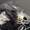 Heated Blanket Queen Size with 1/2/4/6/8 Hours Auto-Off 10 Heat Level, 72'' * 84'' Cozy Faux Rabbit Fur Bubble Electric Blanket with Overheat Protection (Dark Grey)