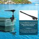 MKA-44 24"-40" Telescopic Extension Handle Extension Length 24"-40" for Most Trolling Motors Replacement Part 1854108
