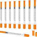 U-100 1ml 30g 1/2" Inch Syring, Individually Packed, Lab syringes, PACK 100.