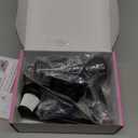 EYYA Handheld Cordless Car Vacuum Cleaner, 4-in-1 Portable Mini Car Vacuum Cleaner, 15000PA High Power & Air Duster with LED Light for Home Office (Grey/Pink)