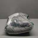 Electric Heated Blanket 62"x84" Twin Size Flannel & Sherpa - 4 Heat Settings & 10H Auto Shut Off for Safe Overnight Use, Fast Heating, Machine Washable for Bed, Couch, Office - Light Gray