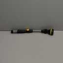 Melnor 65173AMZ RelaxGrip 8 Pattern 16" Pivoting Wand Bundle, Metal, Black, Yellow