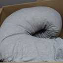 VEVOR Pregnancy Pillow, C-Shaped Full Body Maternity Pillow for Sleeping, Ultra-Soft and Breathable Pregnant Support Pillows with Removable & Washable Cover, Perfect for Back, Belly, Hip, Legs Relief