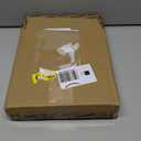 AIKENBBKK Nonstick Tamagoyaki Pan Large, Japanese Omelette Square Egg Pan Nonstick, Detachable Handle, PFAS & PFOA-Free, Oven Safe, 9" x 8.2" (White)