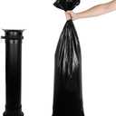 watchget 25-Pack Large Garbage Bags for Espresso Knock Box - Heavy Duty Liners for Commercial Floor Standing Coffee Dump Bins Essential Cafe Accessories