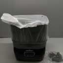 Baby Brezza Bottle Sterilizer and Dryer Advanced  33% Faster - Largest Capacity Steam Sanitizer - Universal Sterilization Machine for All Bottles + Pump Parts - HEPA Air Filter, Black