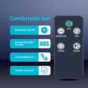 ZWP Replacement Remote Control Compatible for Black+Decker 46 Inch Tower Fan BFTR146for CIH 37 Inch Tower Fan TF3804TR-S