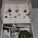 Shark SpeedStyle Pro Flex Professional Performance High-Velocity Hair Dryer System with Scalp Shield & IQ Speed Styling and Drying Suite, Lightweight, Ionic, No Heat Damage, Mocha Silver, HD542