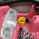 Step2 Whisper Ride II Kids Push Cars, Ride On Car, Seat Belt, Horn, Toddlers Ages 1.5  4 Years Old, Max Weight 50 lbs., Quick Storage, Stroller Substitute, Pink (Large)