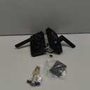 Schlage FE695 CEN 622 LAT Touch Century Lock with Latitude Lever, Electronic Keyless Entry Lock, Matte Black