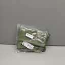 decorUhome Spring Couch Throw Pillow Covers 18x18 Set of 2, Decorative Soft Velvet Neutral Chenille Pillow Covers with Elegant Design for Sofa Bed Living Room Home Decor, Moss Green