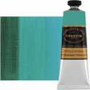 Charvin Extra Fine Professional Acrylic Paint - Phthalo Viridian, 60ml Tube, Triple-Milled, Lightfast Pigments, Open Stock Artist Acrylic Paints in Nature-Inspired Hues (2.02 Fl Oz (Pack of 1))