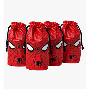 30 Pcs 7 x 10Inch Spider Themed Gift Bags Spider Themed Treat Goodie Bags for Birthday Party Supplies Video Game Party Candy Bag