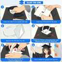 2 x ZEYER Graduation Cap Headband for Women, Firm Anti-fall HairBand for Graduation Hat (Clear 1pc)