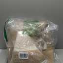 65L Large Blanket Basket,19.7" L x 19.7" W x 13" H Rope Woven Baskets with Handles, Toys Storage Bins,Laundry Basket Perfect for Living Room, Nursery,Bedroom,Home Organization,White&Brown