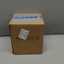 Modern Semi Flush Mount Ceiling Light, Crystal Square Hallway Light, Black Close-to-Ceiling Fixture for Living Room, Kitchen, Bedroom, Bathroom, Entryway