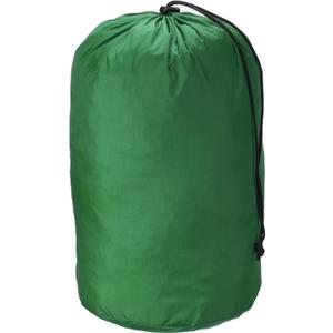 PATIKIL Stuff Sack, 9 x 16 Inch Waterproof Outdoor Storage Sack Upgrade Drawstring Bag Ultralight Ditty Bags Portable Dust Flap for Organizing Camping Hiking Travel Gear Gym, Dark Green