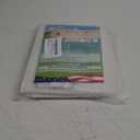 Air Vent Filter Kit - 20" x 100" Cut to Fit Air Filter Materials MERV 8 Electrostatic Media Roll for Home Floor, Ceiling, AC, HVAC, RVC Furnace Vents, With 48PCs Adhesive Hook Tape