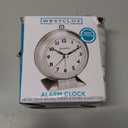 Vintage Westclox Big Ben Working Glowing Pedestal Clock Black Silver Desk Office