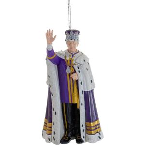 King Charles Christmas Ornament