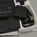 3 in 1 Foldable Wireless Charger for Google Pixel Watch 3/2(Not for Pixel Watch 4/1), Fast Charging Station Stand for Pixel 10 Pro XL/9/8/7 Pro/9a/8a/6 Pro and Buds with QC Adapter for Travel, Black