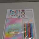 Nsrzua DIY Journal Kit for Girls,Toys for Ages 8-14 and Birthday Gifts for Girls. (purple)