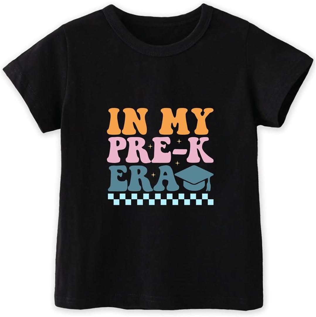 Habudda First Day of School Shirt for Boys and Girls, Back to School, 2-8T