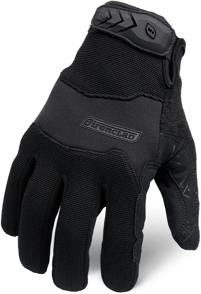 Ironclad Women's Tactical Operator Pro Glove, Stealth Black (1 Pair) (Medium)