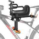 XIEEIX Child Bike Seat, Kids Bike Seat with Guardrail, High Seat Cushion Backrest Mountain Bike Child Bike Seat, Bicycle Child Safety Seat for Children from 1 to 3 Years Old, Large