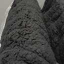 Electric Heated Blanket Full Size 72"84" with 9 Heating Levels & 1-10Hs Auto OffDouble Sided Plush Sherpa, Energy Efficient, Machine Washable, for Couch & Bed, Black