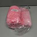 Gibelle Pink Bathroom Rug Set 2 Piece, Chenille Non Slip Bath Mat Set, Absorbent Shower Rug and Bath Room Floor Mats, Quick Dry Bathmat Bathroom Decor Accessories for Tub, 16" x 24", 20" x 32"