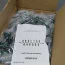 SURAIELEC Roof Christmas Lights, 67 FT 100 LED C9 Warm White Clip String Light for Gutters, Shingles, Roofline, House Holiday Decor, Waterproof, UL Listed