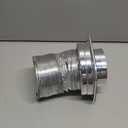 Magnetic Dryer Vent Coupling Connector Kit - DV180 Airtight Seal, Quick Connect, Includes 4"x3.3ft Duct & 2 Clamps