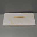 Faucet Mat for Kitchen Sink, Diatomite Stone Drying Sink Protectors, Bathroom Faucet Splash Guard, Quick Dry Water Absorbing, Non-Slip Stone Tray for Kitchen Counter, White, 23.6" x 3.9"