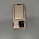 SSLOTSCASE for iPhone 16 Pro Wallet Case with Kickstand & Camera Cover & Card Holder (4 Cards), Drop Protection Heavy Duty Shockproof Hard Phone Case Cover for iPhone 16 Pro 6.3'' 2024, Rose Gold