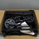 34'' Extra Long Collapsible Wagons Carts Foldable, 360LBS Heavy Duty Folding Beach Wagon Cart with Wheels, Portable Utility Outdoor Wagon for Grocery, Shopping, Garden, Sports, Camping, Black