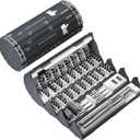 128 in 1 Precision Screwdriver Set, Professional Magnetic Repair Tool Kit with 122 Bits for Computer, PC, iPhone, Laptop, Game Console, Watch, Xbox, PS5, MacBook, Ring Doorbell