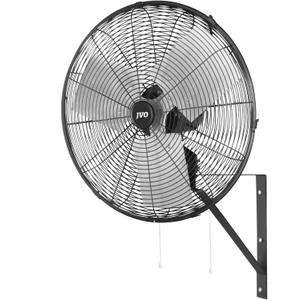 JVO 20 Inch Oscillating Wall Mount Fan, High Velocity Wall Fan with 5500 CFM 3 Speeds, Heavy Duty Industrial Wall Mounted Fans For Outdoor Indoor Garage, Patios, Shop, Commercial