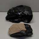 Inflatable Lounge Chair for Adults, Folding Portable Lazy Sofa with Foot Stool Lazy Flocking Recliner Chair Air Couch Sofa for Indoor Outdoor Travel CampingNo Pump