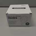 Antimbee 10 Pack Reusable Suction Hooks, Removable Small Suction Cups for Shower, Bathroom, Glass, Door, Windows, Kitchen - Up to 11 lbs on Smooth Surface (Transparent Gray)