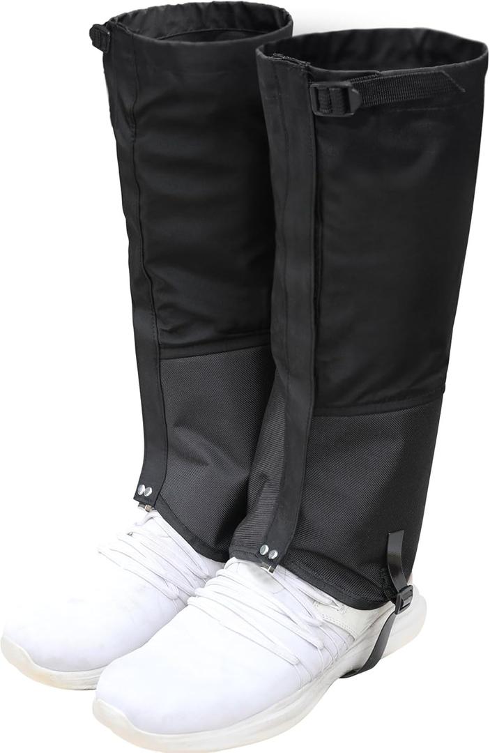 Tlswshsy Trimmer Brush Leg Gaiters-Waterproof Leg Guards for Trimming-Adjustable Lawn Care Leg Protection for Men and Women