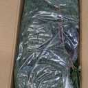 6.2 FT Prelit Christmas Cedar Garland 2 PCS, Realistic Artificial Pine Needle Faux Cypress Greenery with 20 Lights for Christmas Table Mantle Wall Room Outdoor Indoor Winter Decoration