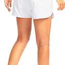 G Gradual Women's 3"/5'' High Waisted Swim Board Shorts with Pockets Liner Quick Dry Swimsuit Bottoms Bathing Suit for Women (M)