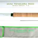 Maxcatch Mini Tenkara Fly Fishing Rod with Extra Tip Section 12ft, 9ft6