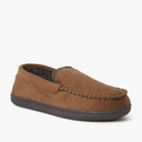 Dearfoams Men's Niles Corduroy Moccasin Slipperb 8-9